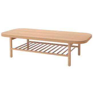 IKEA イケア　LISTERBY リステルビーコーヒーテーブル, オーク材突き板140x60 cm 605.139.07