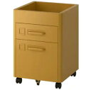 【NEW】IKEA イケア IDÅSEN イドーセン引き出しユニット キャスター付き, ゴールデンブラウン42x61 cm303.980.89