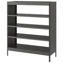 【NEW】IKEA イケア IDÅSEN イドーセンシェルフユニット, ダークグレー 120x140 cm204.963.92