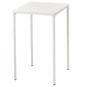 【NEW】IKEA イケアFEJAN フェヤンテーブル 屋外用, ホワイト50x44 cm 204.872.17