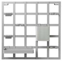 IKEA イケア SNICKRA スニックラ収納ボード8点セット, グレーグリーン38x38 cm 905.182.44