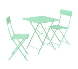 【NEW】IKEA ikeaSUNDSÖ スンドソー テーブル&折りたたみチェア2脚, 屋外用 ライトグリーン/ライトグリーン, 65x65 cm095.730.37IKEAのおしゃれな家具