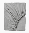 【NEW】IKEA ikeaDVALA ドヴァーラ ボックスシーツ, ライトグレー, 90x200 cm304.824.60シンプルな寝具で寝心地最高(3)