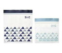 【NEW】IKEAISTAD イースタード フリーザーバッグ 三角 模様入り/ブルー 60 ピース705.256.55