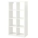 IKEA イケア KALLAX カラックスシェルフユニット, ハイグロス ホワイト,77x147 cm 304.717.20IKEA ikea イケア いけあ ...