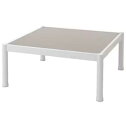 IKEA イケア ikea SEGERÖN セーゲローンコーヒーテーブル 屋外用, ホワイト/ベージュ, 73x73 cm905.111.72