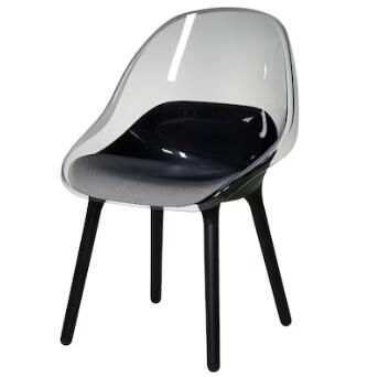 IKEA イケア BALTSAR バルトサルチェア, ブラック305.321.39ikea イケア 北欧家具 チェア イス シンプルおしゃれ オットマン
