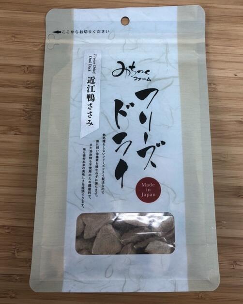 みちのくファーム フリーズドライ 近江鴨ささみ 50gx3パックSET fdomdcssm50 ペットおやつフード 犬 ペット