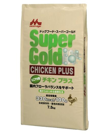 スーパーゴールド チキンプラス シニア犬用 7.5kg（ドッグフード）犬用 フード ペット おやつ 4978007004702