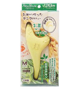 ペッツルート お米から作ったデンタルチュー お茶入り М犬用 ペット おやつ