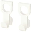 IKEA イケア HJÄLPA イェルパフック ハンガーレール用 704.461.49ikea 北欧 北欧雑貨 パーティー ダイニング インテリア シンプル おしゃれ 便利雑貨 フック