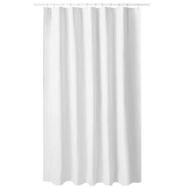 IKEA イケア LUDDHAGTORN ルッドハグトルンシャワーカーテン, ホワイト, 180x200 cm705.574.20