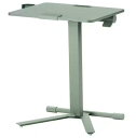 IKEA イケア MITTZON ミッツォーンラップトップテーブル キャスター付き, グリーン, 66x50 cm 905.191.11