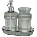 IKEA ikea イケアBROFJÄRDEN ブローフェールデン バスルームセット 3点, グレー405.815.44デザインがとてもおしゃれ使い勝...