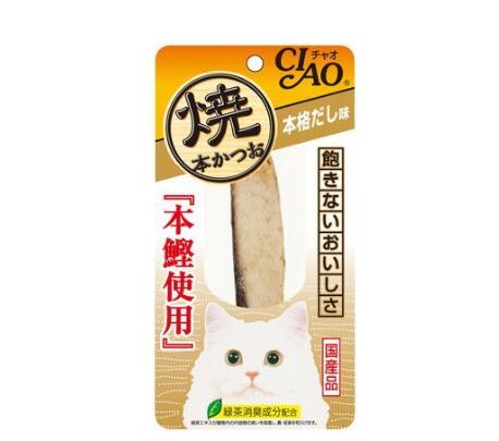 CIAO 焼本かつお 本格だし味 1本猫用 ペット おやつ