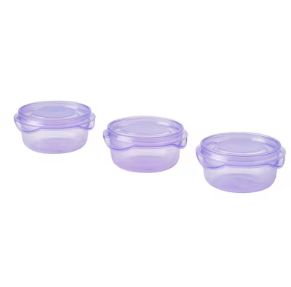 IKEA イケア PRUTA プルータ　保存容器 ふた付き, ライラック, 70 ml305.971.02のサムネイル