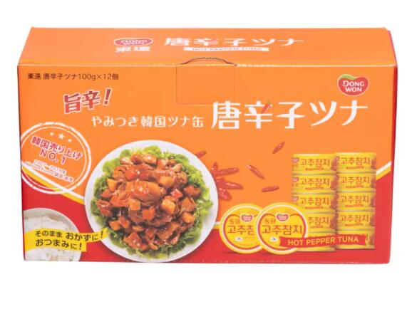 コストコ商品東遠唐辛子ツナ100g x 12缶591192