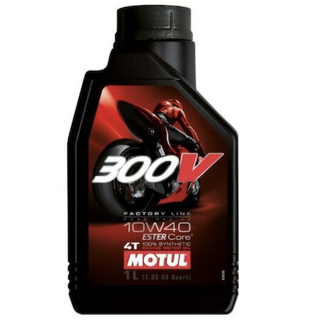 MOTUL 300V Factory Line Road Racing 10W40 1L`[ 300V t@Ng[C [h[VO 10W40 1L 11102311 oCN 100%w GW eiX T[Lbg s