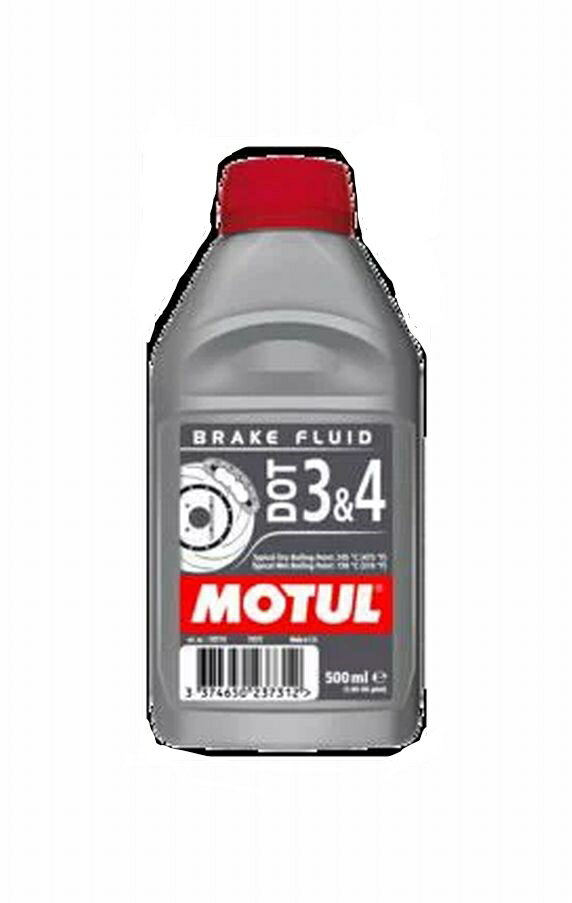 MOTUL DOT 3&4 BRAKE FLUID 500ml塼DOT 3&4 ֥졼ե롼 500ml