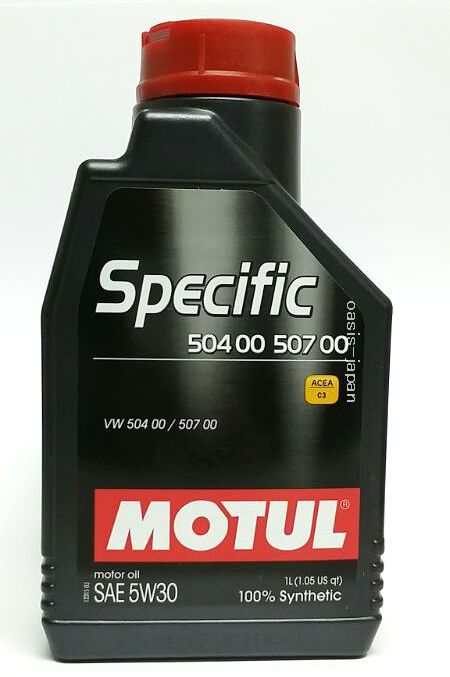 MOTUL Specific 504.00-507.00 5W-30 12本X1L『1ケース販売』モチュール スペシフィック 504.00-507.00 5W-30 12本X1L『1ケース販売』ガソリン ディーゼル 全合成油 110577