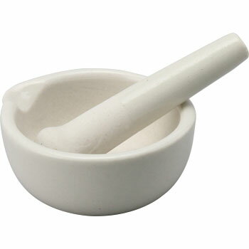 磁乳鉢(乳棒付)90mm