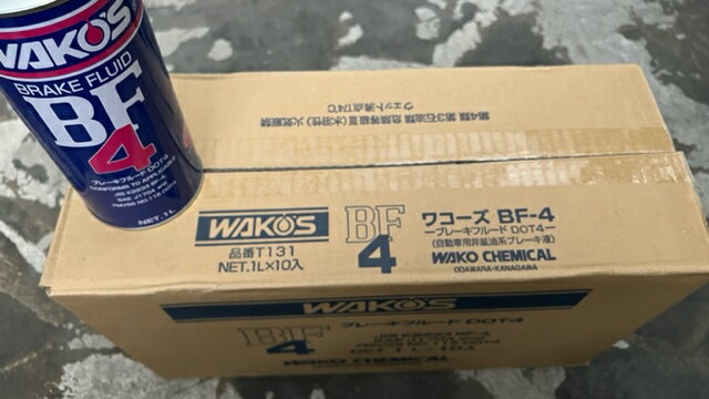 WAKO'S wako's ワコーズ 高性能ブレーキフルード BF-4 1L T131　箱売り10本WAKO'S BREAK FLUID BF-4 1L..