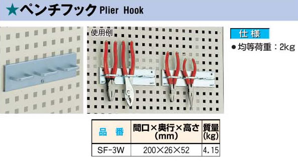 ペンチフック SF-3W トラスコ(TRUSCO) [2]
