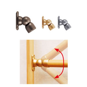 セレクト35丸棒用自在ソケット BD-44Bブラウン