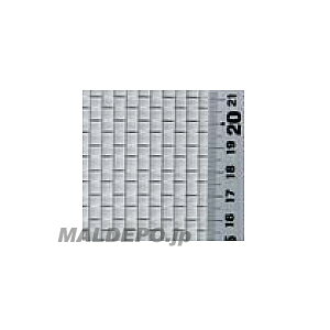亜鉛引平織金網 450mm巾×1m 0.7mm×5メッシュ