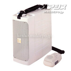 拡声器 ショルダー型コンパクトメガホン ホイッスル音付き