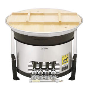 ダイワ 移動かまど 900mm 木ふた EG900-C ダイワ重工 ガス仕様 名入れサービス中【受注生産品・個人宅..