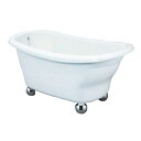 鋳物ホーローバス CASTIE CIE-1377H CW(クリスタルホワイト) ダイワ重工【個人宅配送不可】(3)
