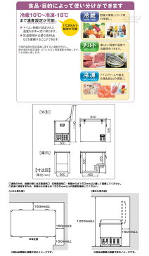 ポータブル冷凍冷蔵庫 128L PRF-128 ナカトミ AC100V・DC12V/24V 【個人宅配送不可】