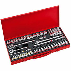 ソケットレンチセット 52pcs TS-2352M 藤原産業 差込角6.35mm、9.5mm