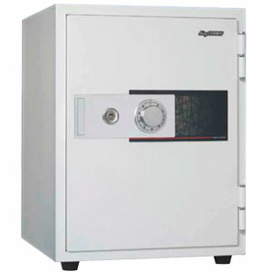 家庭用金庫 耐火金庫 ゆとり収納シリーズ ダイヤル錠タイプ KU-55DK 日本アイ・エス・ケイ 幅485mm