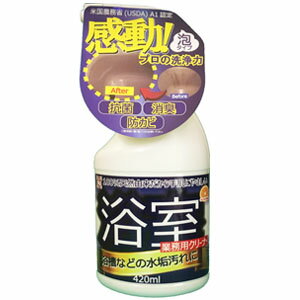 あっ!とクリーンプロ 業務用クリーナー(浴室) 420ml 泡タイプ