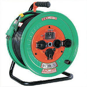 Rakuten - 防雨防塵型電工ドラム100V 20m アース付 過負荷漏電しゃ断器付 NW-EK23 NW-EK23 日動工業