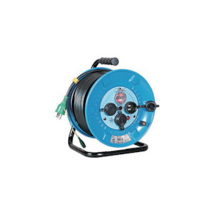 電工ドラム 防雨防塵型100Vドラム アース付 過負荷漏電しゃ断器付 20m NPW-EK23 NP...