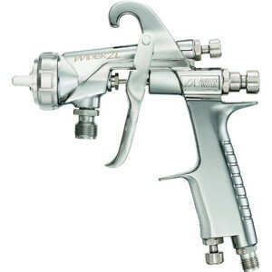 　アネスト岩田 自補修専用スプレーガン ノズル口径 φ1.6 4本Vスリットモデル WIDER1L-2-16J2Sアネスト岩田 自補修専用スプレーガン ノズル口径 φ1.6 4本Vスリットモデル WIDER1L-2-16J2S●エルゴノミクスデザインを追求、軽量化を実現しました。●メンテナンス性の向上を図りました。●リニアに反応するパタン調節装置です。●個体差の少ない空気弁シートセットで安定性が向上しました。●本体には旧モデル(LPH-101、LPH-200)と同様にトワイライトクロムメッキを施しています。●自補修専用スプレーガン 4本Vスリットモデル●ノズル径(mm):1.6●所要圧縮機(kW):1.5~2.2●空気使用量(L/min):200●パターン開き(mm):190●霧化段階:高微粒●吸上式●エア取込口:G1/4※こちらの商品はメーカー（提携先）からの直送となります。欠品時には納期にお時間をいただく場合が　ございますのでお手数ですがお急ぎの場合はお問い合わせください。注文について注意事項メーカー(提携先)からの直送となります。稀ではございますが欠品時は変動する場合もございますので、正確な納期はご注文の確認メールにてご案内させていただきます。