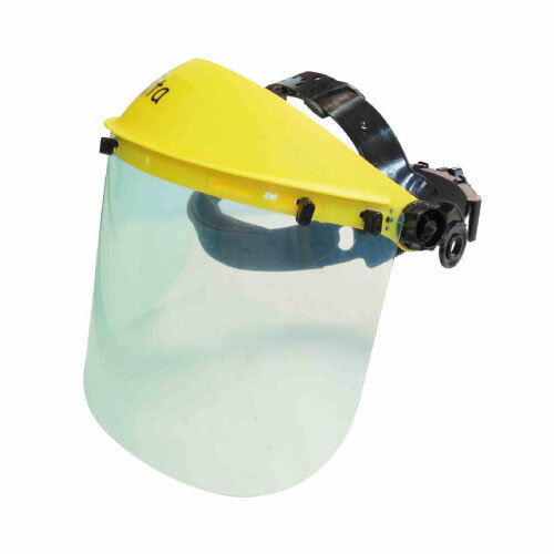 この商品と関連のある商品フェイスプロテクター メッシュシールド A982 フェイスガード 草刈りや園芸作業にフェイスプロテクター クリア+メッシュシールド A983 フェイスガード 草刈りや園芸作業にフェイスプロテクター用クリアシールド A981CSフェイスプロテクター用メッシュシールド A982MSフェイスプロテクターミニ クリアシールド A979 フェイスガード 子供向け 女性向け 小型 軽量フェイスプロテクター クリアシールド A981 フェイスガード 草刈りや園芸作業にフェイスプロテクター クリアシールド A981 フェイスガード 草刈りや園芸作業に■草刈・チェンソー作業、研摩加工・製材加工・石材加工など幅広い用途にご利用いただけます。■従来品より保護範囲が20％ワイドになりました（メーカー比）■簡単にサイズを調整できる新型バンドです。【仕様】■材質・クリアシールド:ポリカーボネイト・パイプ:アルミ合金・バイザー:ポリプロピレン・クッション:ポリウレタン■サイズ:260×280×290mm■重量:約260g※こちらの商品は取寄せ出荷となります。欠品時には納期にお時間をいただく場合がございますので　お手数ですが急ぎの場合はお問い合わせください。注文について注意事項メーカー(提携先)からのお取り寄せ商品となります。稀ではございますが欠品時は変動する場合もございますので、正確な納期はご注文の確認メールにてご案内させていただきます。