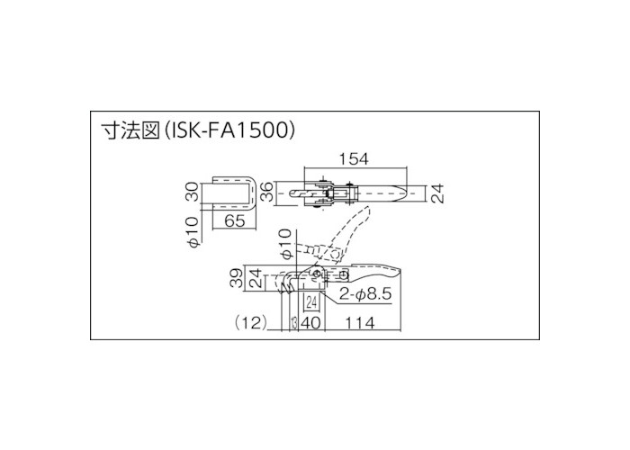 �����ߤ����ѷ��ȥ��륯���� ���ƥ�쥹������ ISK-FA1500-2S ��������