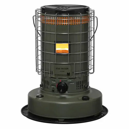 高出力 対流形 石油ストーブ KS-GE67(G) トヨトミ オリーブ Gearシリーズ