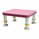 ダイヤタッチ浴槽台 レギュラー ピンク SYR15-25 シンエイテクノ 高さ15-25cm