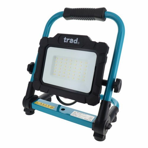 LED投光器 薄型 100V 3000lm TUL-30W trad 防塵防水IP65 防雨型アース付きプラグ