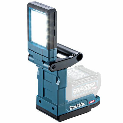 　マキタ(makita) 40V充電式 マグネットライト ML013G 本体のみマキタ(makita) 40V充電式 マグネットライト ML013G 本体のみマキタ(Makita)の充電式マグネットライトです。強力マグネットで鉄系金属部に簡単吸着。※小型ボディで自在に照らす。※マグネット面全体が接する平らな場所に設置してください。●強力マグネット付で自在に照らす（底面にマグネットを配置/マグネットカバー標準付属）●狭所でも設置しやすい小型ボディ●折りたたみ式回転ライトヘッド●フックで吊り下げ可能●主電源/3段階輝度切替スイッチ●光拡散レンズ採用●防滴・防じん｢アプト｣【用途】・建機や重機のメンテナンス作業時などに●光源:LED●照度(lx):強/1750●光束(lm):強/1200●電源(V):直流36(40Vmax)　※40Vmaxは満充電時のバッテリ電圧を表しています。●1充電連続使用時間(目安)40Vmax:BL4050F-5.0Ah使用時/強:約15時間、中:約23時間、弱:約35時間●本機寸法(mm):長さ181×幅91×高さ161(ライトヘッドを折りたたんだ状態)※(ライトヘッドを起こした状態:284)　※1●質量(kg):1.5　※1●バッテリ別売※1.BL4025装着時。※こちらの商品は取寄せ出荷となります。欠品時には納期にお時間をいただく場合がございますので　お手数ですが急ぎの場合はお問い合わせください。注文について注意事項メーカー(提携先)からのお取り寄せ商品となります。稀ではございますが欠品時は変動する場合もございますので、正確な納期はご注文の確認メールにてご案内させていただきます。特殊商品の為、代引決済はご利用頂けません。