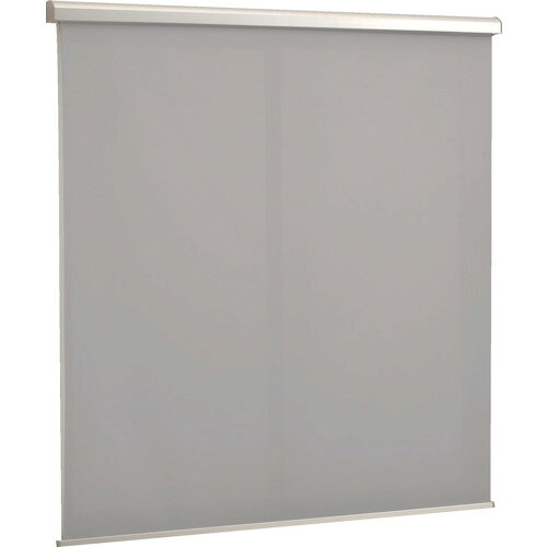 屋外用ロールスクリーン サッシ固定金具付 1820X2200 グレー TART-1822 トラスコ(TRUSCO)