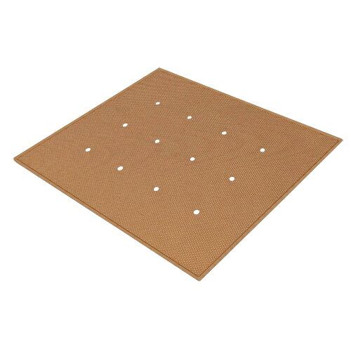 　シンエイテクノ ダイヤミニマット 穴開きタイプ ブラウン 45cm×50cm SDMH 45シンエイテクノ ダイヤミニマット 穴開きタイプ ブラウン 45cm×50cm SDMH 45■□　マイナスイオンでリフレッシュ　□■■浴室、浴槽内、トイレ、脱衣所及びベッドからの立ち上がり用すべり止めマット。■すべりにくく安心して立ち上がることが出来ます。■穴開きタイプ【仕様】●サイズ:45×50cm●材質:ゴム、セシオン●カラー:ブラウン●穴開きタイプ※こちらの商品はメーカーからの直送となりますので、納期にお時間がかかる場合がございます。　お手数ですが急ぎの場合はお問い合わせください。注文について注意事項メーカー(提携先)からの直送となります。稀ではございますが欠品時は変動する場合もございますので、正確な納期はご注文の確認メールにてご案内させていただきます。
