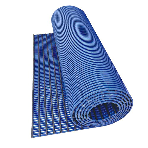 　安全スノコマット 900mm×4m ブルー ASK-9004BL安全スノコマット 900mm×4m ブルー ASK-9004BL□■　割れにくく、好きなサイズにカットできる　■□■通気性、水切れが良いので水がかかるところや湿気が多いところに。■柔軟性のある素材なので割れにくい、好きなサイズにカットできます。■玄関や脱衣所、浴室などに。【仕様】●サイズ:900mm×4m●重量:24.8kg●材質:PVC●カラー:ブルー※こちらの商品はメーカーからの直送となりますので、納期にお時間がかかる場合がございます。　お手数ですが急ぎの場合はお問い合わせください。注文について注意事項メーカー(提携先)からの直送となります。稀ではございますが欠品時は変動する場合もございますので、正確な納期はご注文の確認メールにてご案内させていただきます。