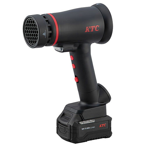 コードレスブローガンセット 18V 5.0Ah JTAE551 KTC 最大51m/s