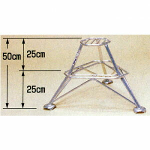 アルミ製 段付踏台 フミラック FL-50-2 HARAX(ハラックス)【法人のみ】【営業所留め可】